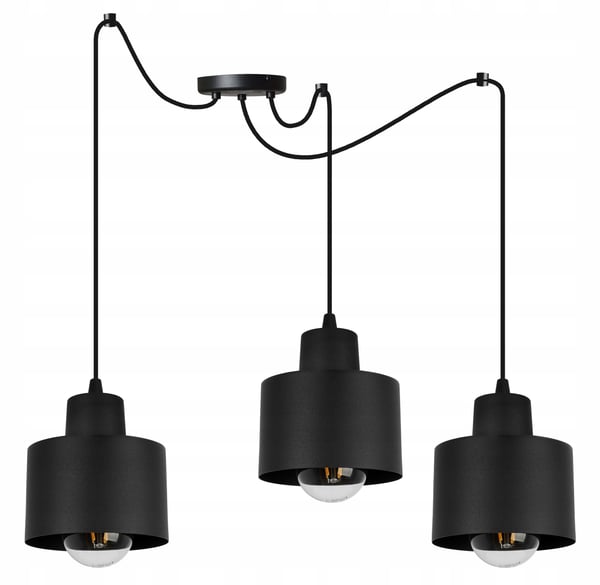MODERNI KATTOVALAISIN MUSTA LED-VALAISIN