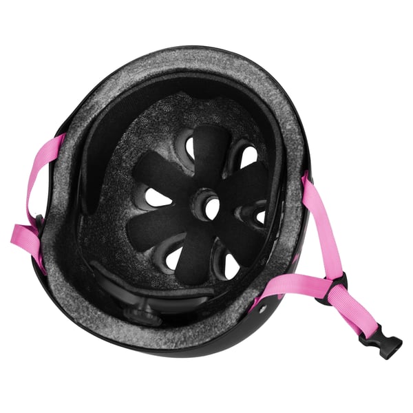 SORT-ROSA HJELM STØRRELSE XS(48-52CM) MTW001-1 NILS EXTREME
