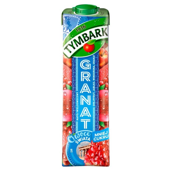 Tymbark Fruits of the World -monihedelmäjuoma, granaattiomena, 1 l