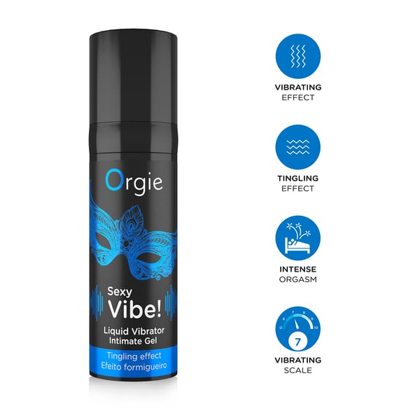 Orgier sexig vibe flytande vibrator 15 ml