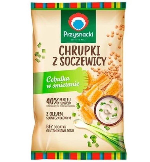 Przysnacki Linssilastut sipulilla ja kermalla 80 g
