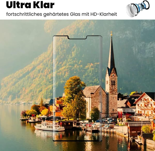 Hærdet glas til Huawei Mate 30 Pro 2 stk.