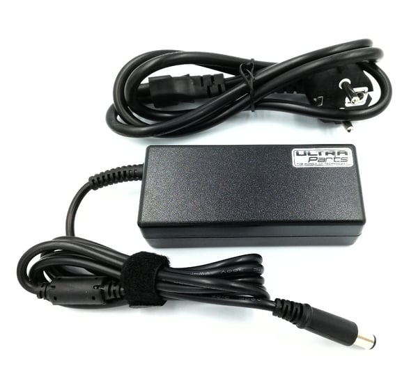 Ultra Parts - Strømforsyningsoplader ADR07 19.5V 3.34A 65W 7.4mm-5.0mm til Dell Inspiron 15 1525 3541 3541 Latitude 3350 3460 E4200 XPS 13 L321x L322x