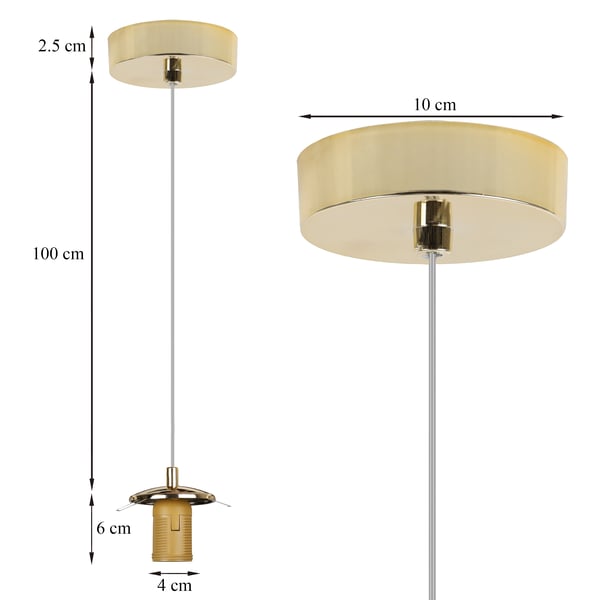 Platt rep 100 g guldpläterad 80 guld