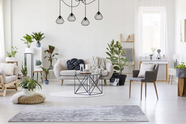 HÄNGANDE taklampa ljuskrona SPIDER loft E27 LED