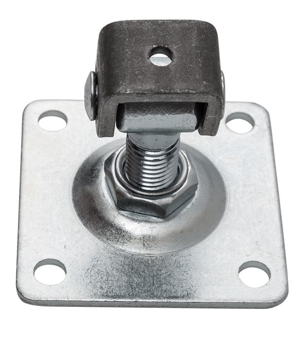 JUSTERBART HÆNGSEL MED PLADE 16MM 80*80*3MM - MP ZAW RP16