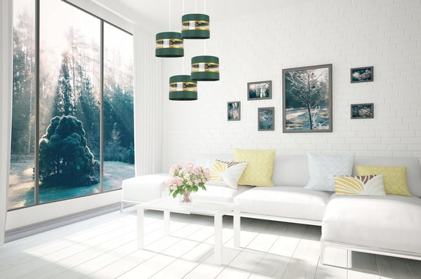Loftshængende lampe lysekrone lampeskærm moderne