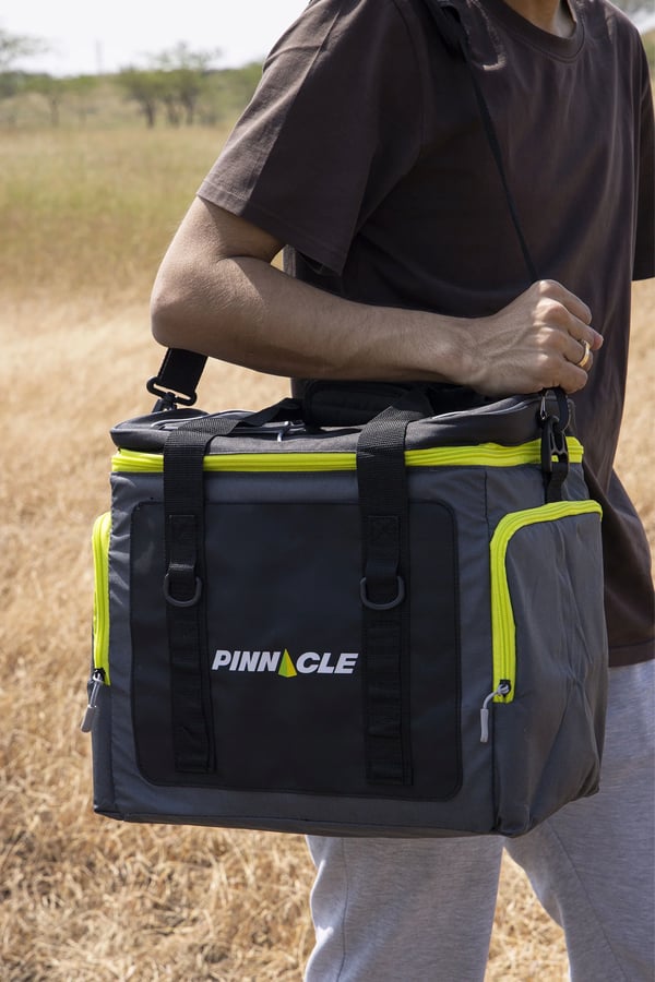PINNACLE Pogba TPX-5506 18,5 L Letvægts Bærbar Køletaske, Grå