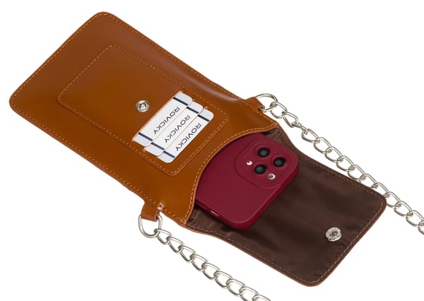 Nahkalaukku 1642-SB-4707 Kameli
