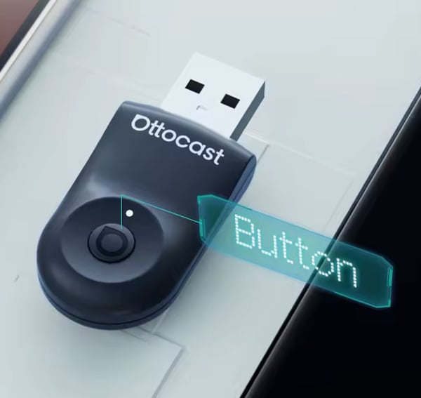 Ottocast Mini 2-i-1 trådlös adapter CarPlay / Android Auto CA505-T