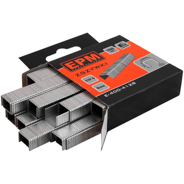 Häftapparater Typ G 1000 st 10,6 mm * 1,2 mm 6 mm - E-400-4126