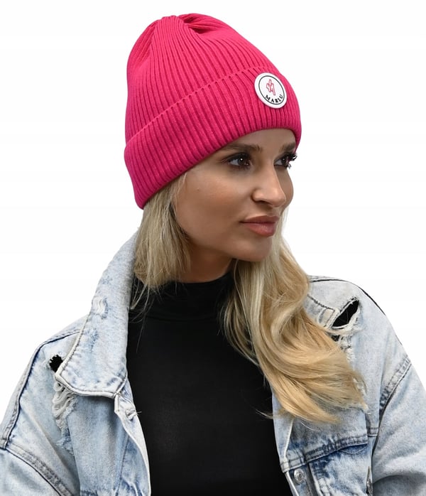 Amaranth snygg höstmössa med logotyp