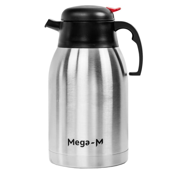 Mega-M termos i rostfritt stål med knapp 1,5L