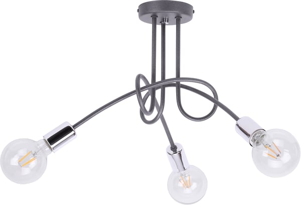 LOFT HÆNGELAMPE EDISON INDUSTRIAL krom LED