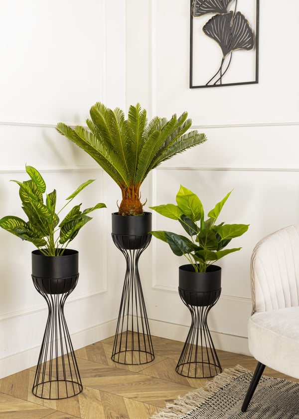 Moderne blomsterstander med låg 68 cm LOFT