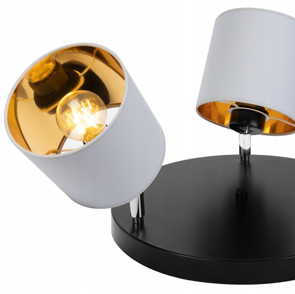 Lofthængende lampe med gylden LED-loftlampe