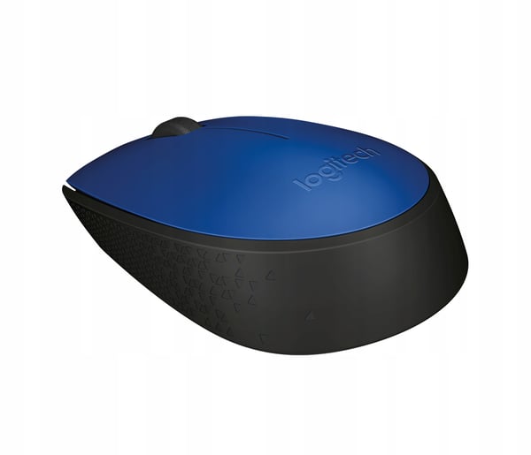 Logitech M171 trådløs optisk mus blå