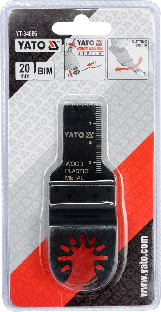 20 MM:N UPOSSAHATERÄ BIM-MONITYÖKALULLE - YT-34686