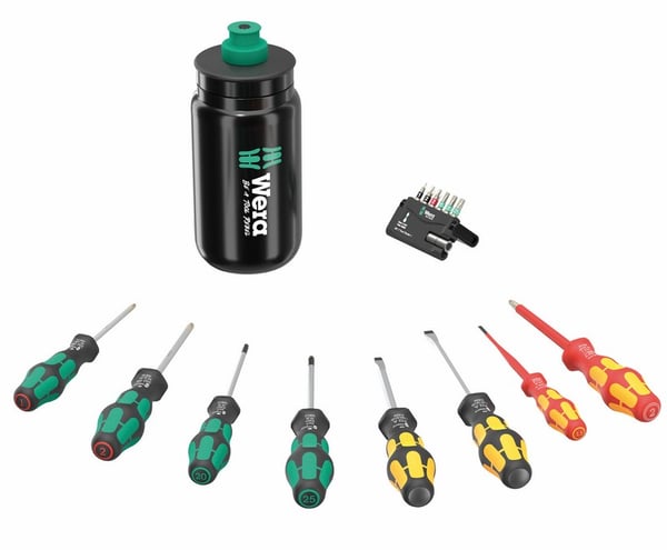 SKRUETRÆKKERVÆRKTØJSSÆT 9540 KRAFTFORM XL FLASKE SÆT, 17 DELE - W05100028001