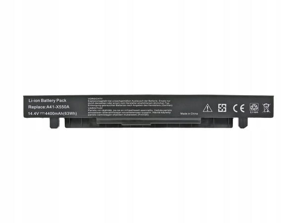 Movano-batteri för Asus X550, A450, F450, K550, A41-X550A bärbar dator (14.4V-14.8V) (4400 mAh)