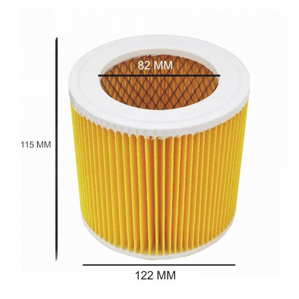 Kärcher filter til SE400 Plus, KWD V-12, V-15, V-17, WD3, WD2 dampsugere