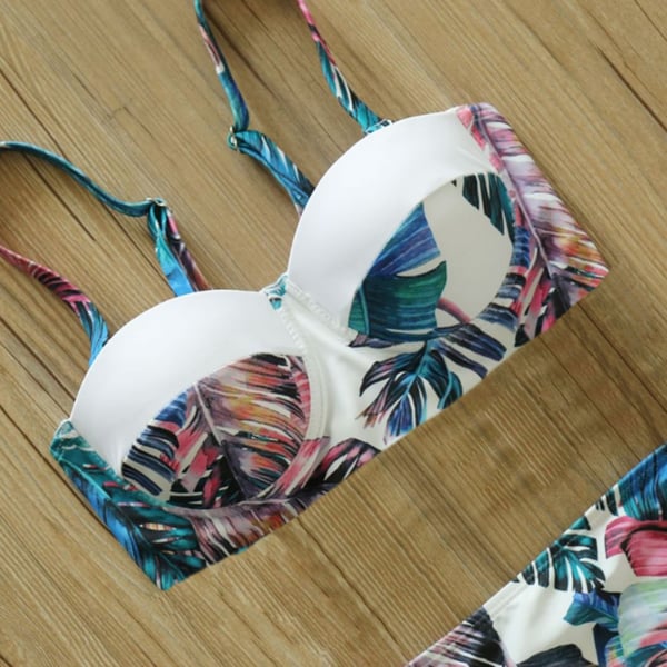 Boho shaping badedragt bikinisæt i to dele, plus størrelse XL Boho shaping badedragt bikinisæt i to dele, plus størrelse M