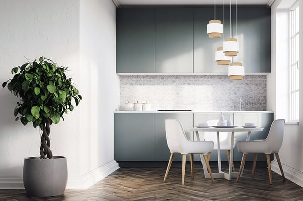 Hængende lampe, loftslysekrone, lampeskærm, boho juta