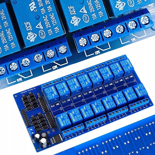 Rosfix 16-kanavainen 5V Arduino relemoduuli