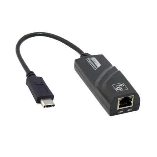 Lanberg USB-C 3.1 -> RJ-45 1Gb verkkokortti kaapelilla