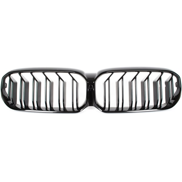 BMW 5 G30 G31 LCI 2020- strålkastargrill (njure) SVART GLASSIG DUBBELSTÅNG