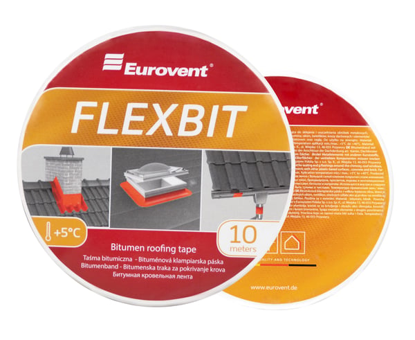 Flexbit bitumentape 150 mm x 10 m aluminium