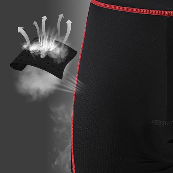 Herr MTB-cykelshorts med gelvaddering för ridning XXL