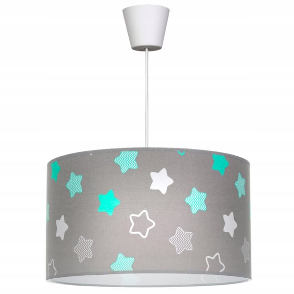 BØRNES LOFTSLAMPE HÆNGENDE LYKONE TIL SOVEVÆRELSES LAMPESKÆRM