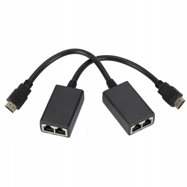 HDMI til LAN-konverterkabel over parsnoet RJ45 30M