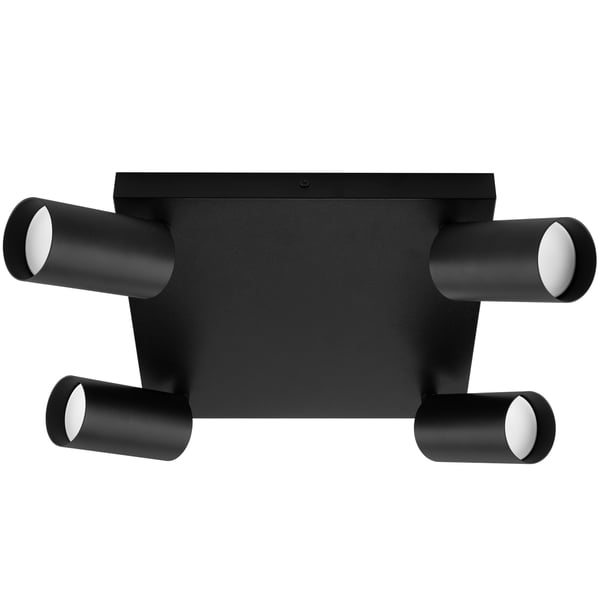 Taklampa spotreflektor SPOT TUBA halogenlamparmatur 4x GU10 TABULA LUMILED