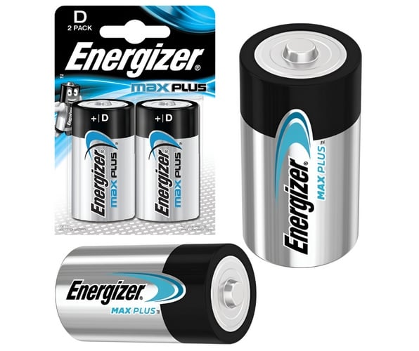 Energizer Alkaline Power D / LR20 -alkaliparisto - 2 kpl (läpipainopakkaus)