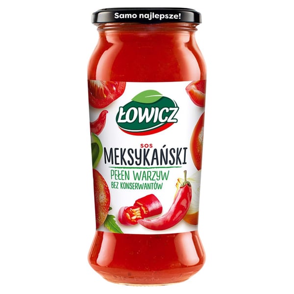 Łowicz meksikolainen kastike 500 g Łowicz meksikolainen kastike 500 g