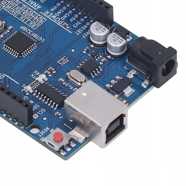 ACS A1 ATMEGA328 AVR-modul kompatibelt med Arduino UNO R3 + USB-kabel og Goldpin-header