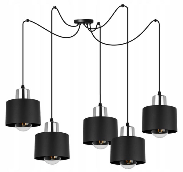 MODERNI KATTOVALAISIN MUSTA LED-VALAISIN
