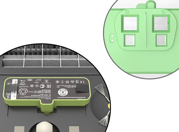 iRobot Roomba batteriackumulator 6000mAh för modell 890 891 895 899 960 965 980 986