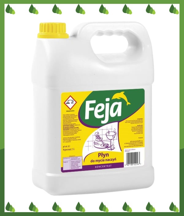Diskmedel - Feja, 5l förpackning