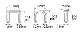 Häftapparat för klädsel 6-14MM - YT-7000