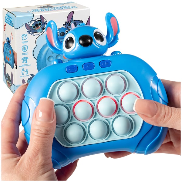 Popit anti-stress sensorisk belyst bogaspel pop it