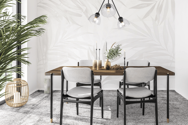VENICE TRIO LOFTLAMPE, KLARE LAMPESKÆRME E27