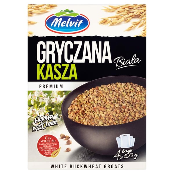 Melvit Premium Vita bovetefrön 400 g 4-pack