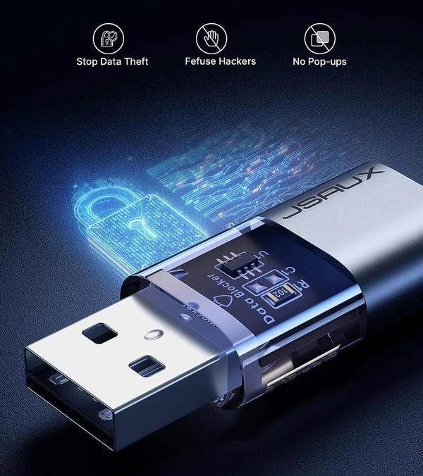 JSAUX USB-datablockare USB-C blockare av dataöverföring via USB
