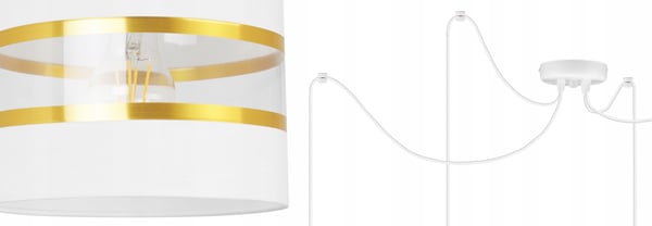 Loftshængende lampe lysekrone lampeskærm moderne