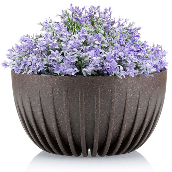 Avskalad ECO kaffeespresso blomkruka
