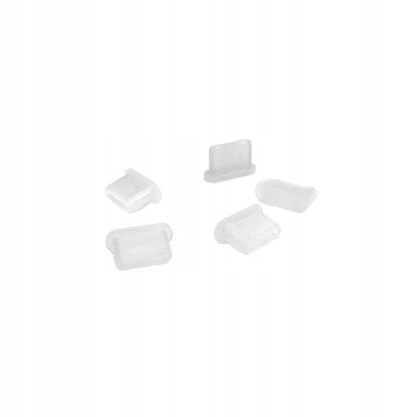 Dammskydd för USB Typ C-laddningsport, transparent