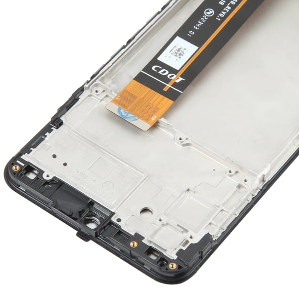 Samsung Galaxy SM-A236 A23 5G LCD-skärm och pekskärm renoverad svart ram